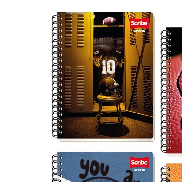 CUADERNO PROF. SPORTS SCRIBE 3313 C7MM. ESP.100H. C.24